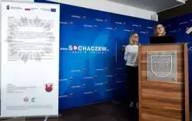 Koordynator merytoryczny projektu Pani Magdalena Doberszyc oraz Pani Marzena Zydlewska