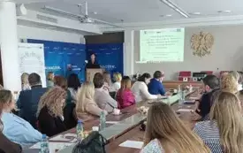 Uczestnicy spotkania promującego projekt 