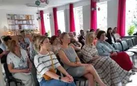 Delegacja przedstawiciel OPS w siedzibie CUS Sochaczew