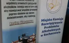 Plakat na temat uzależnień
