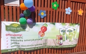 Plakat sponsora pikniku