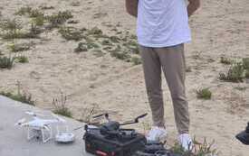Instruktor z dronami