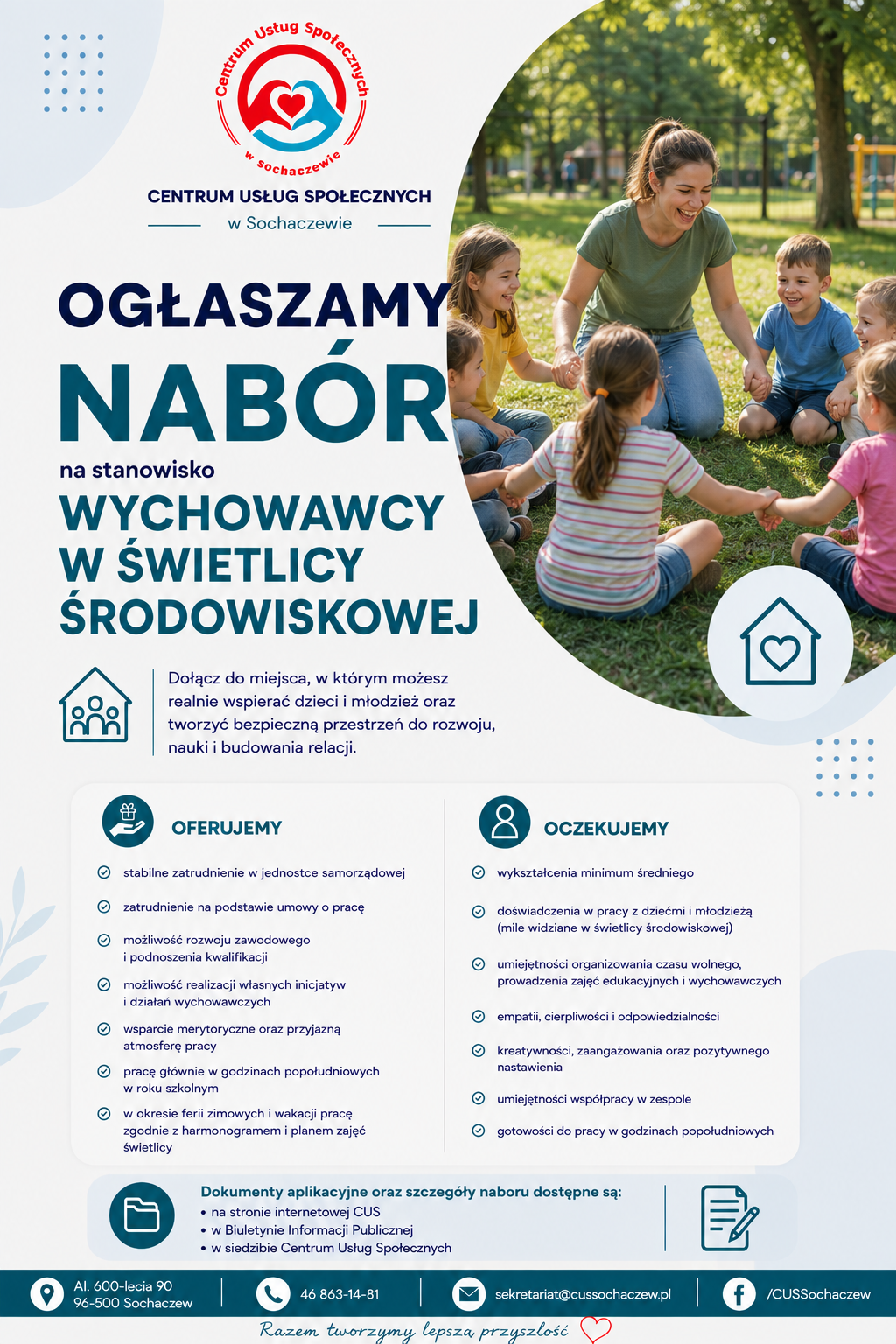 Plakat ogłoszenie