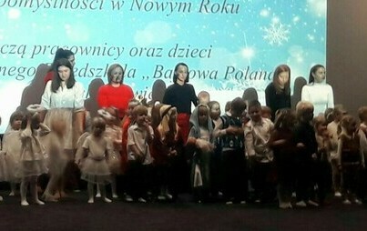 Zdjęcie do Jasełka z "Bajkową Polaną"