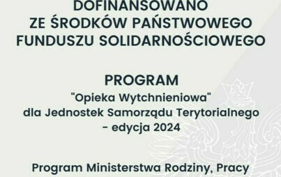 Zdjęcie do Ogłoszenie dotyczące programu "Opieka Wytchnieniowa &ndash;  Edycja 2024"