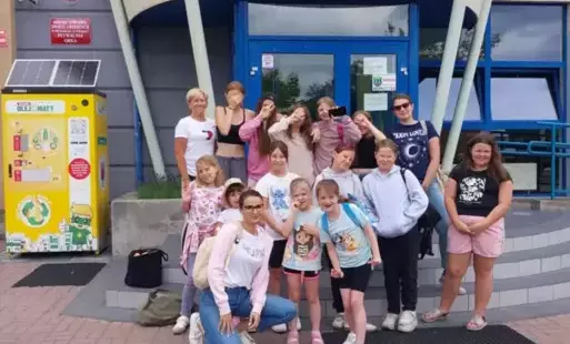 Zdjęcie do Świetlicowy dzień na basenie i placu zabaw