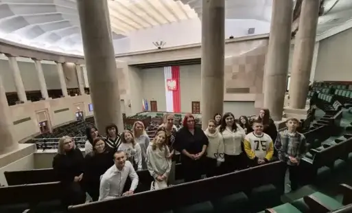 Zdjęcie do Wyjazd edukacyjny dzieci do Sejmu RP