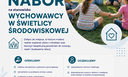Plakat ogłoszenie